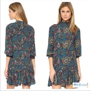 Knot Sisters Dark Floral JoJo Dress